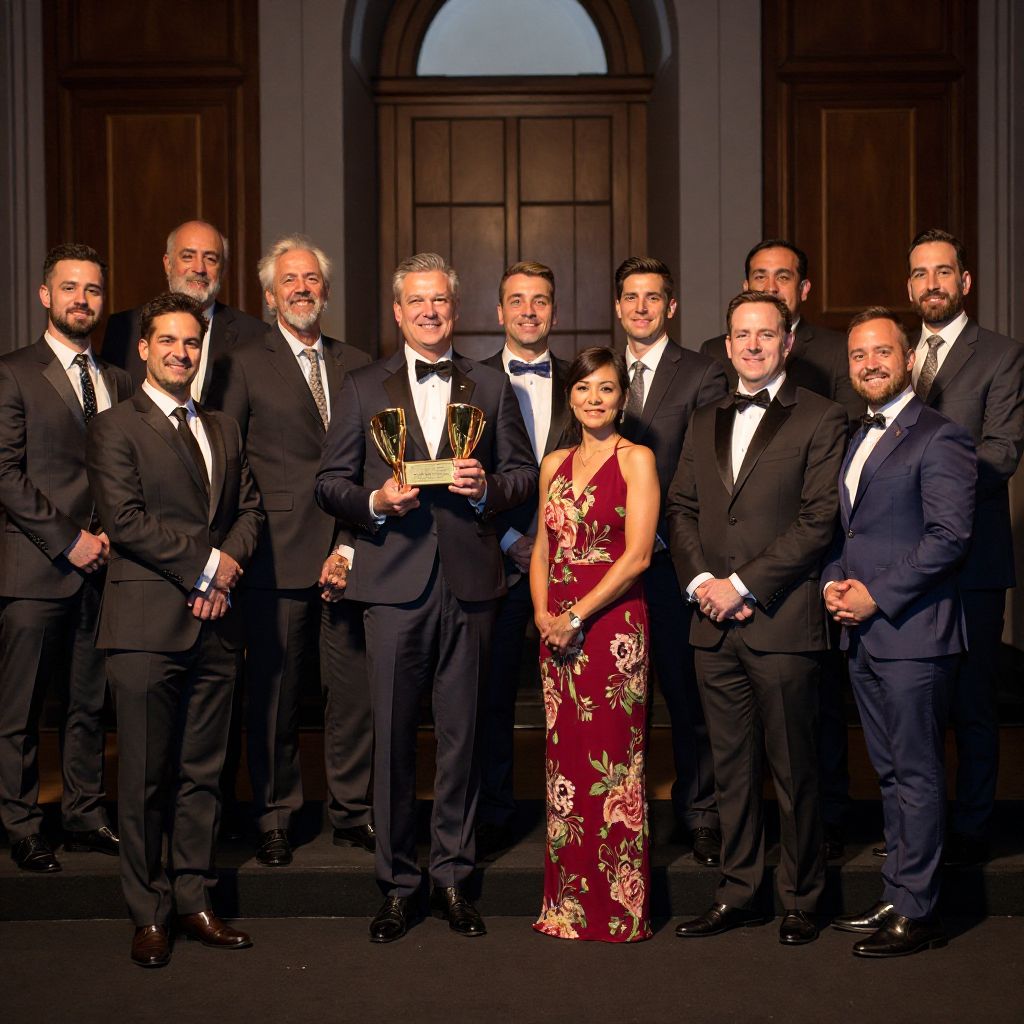 Ceremonia de premiación por innovación energética